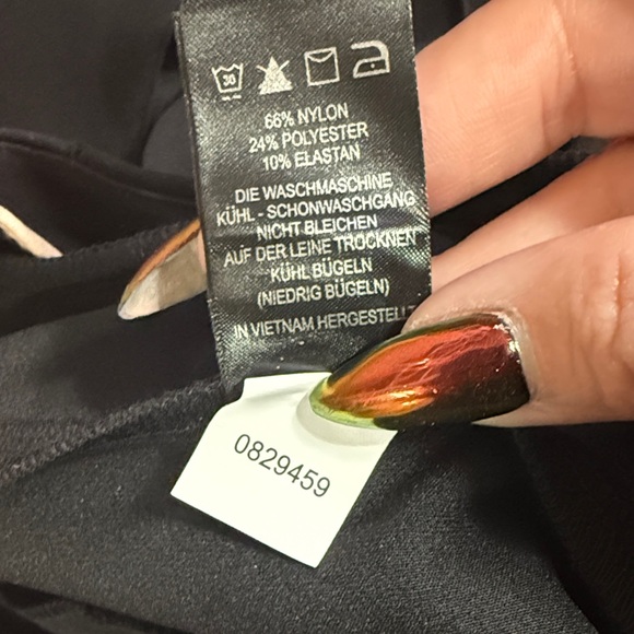 Rachel Zoe Elegant Black Pleated Pull-On Women's Trousers - Picture 5 of 6